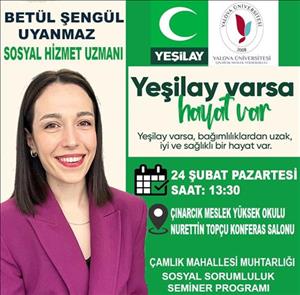 Yeşilay ile Sosyal Sorumluluk Projesi Hayata Geçiyor