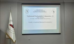 Sosyal Hizmet ve Danışmanlık Bölümü Tarafından Gençlerin Psikososyal Gereksinimlerine Yönelik Atölye Programı Gerçekleştirildi.